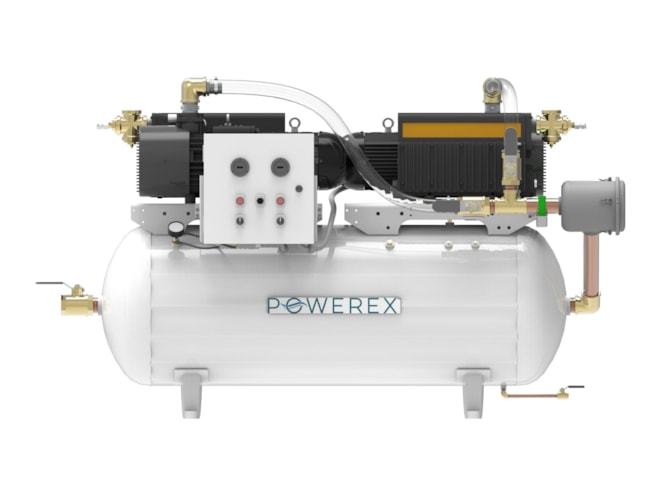 Powerex Industrial Vacuum Tank Mounted System