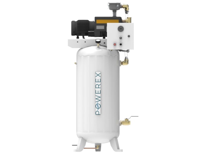 Powerex Industrial Vacuum Tank Mounted System