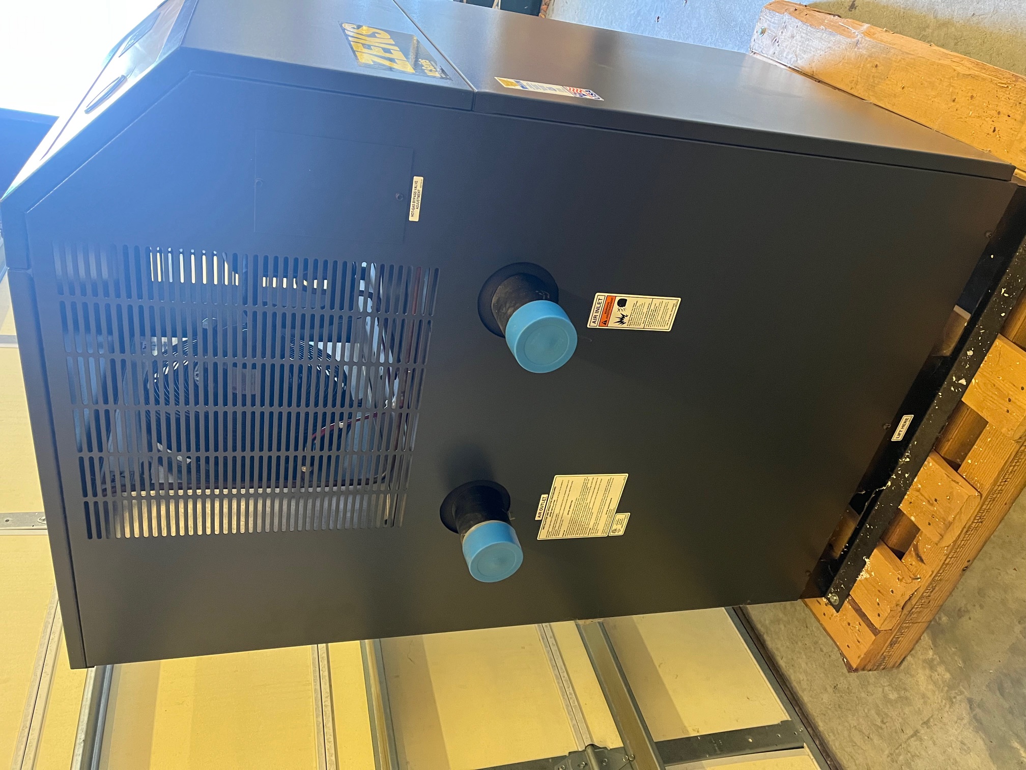 ZEKS 500NCEA400, 500 CFM Refrigerated Air Dryer, 460/3/60