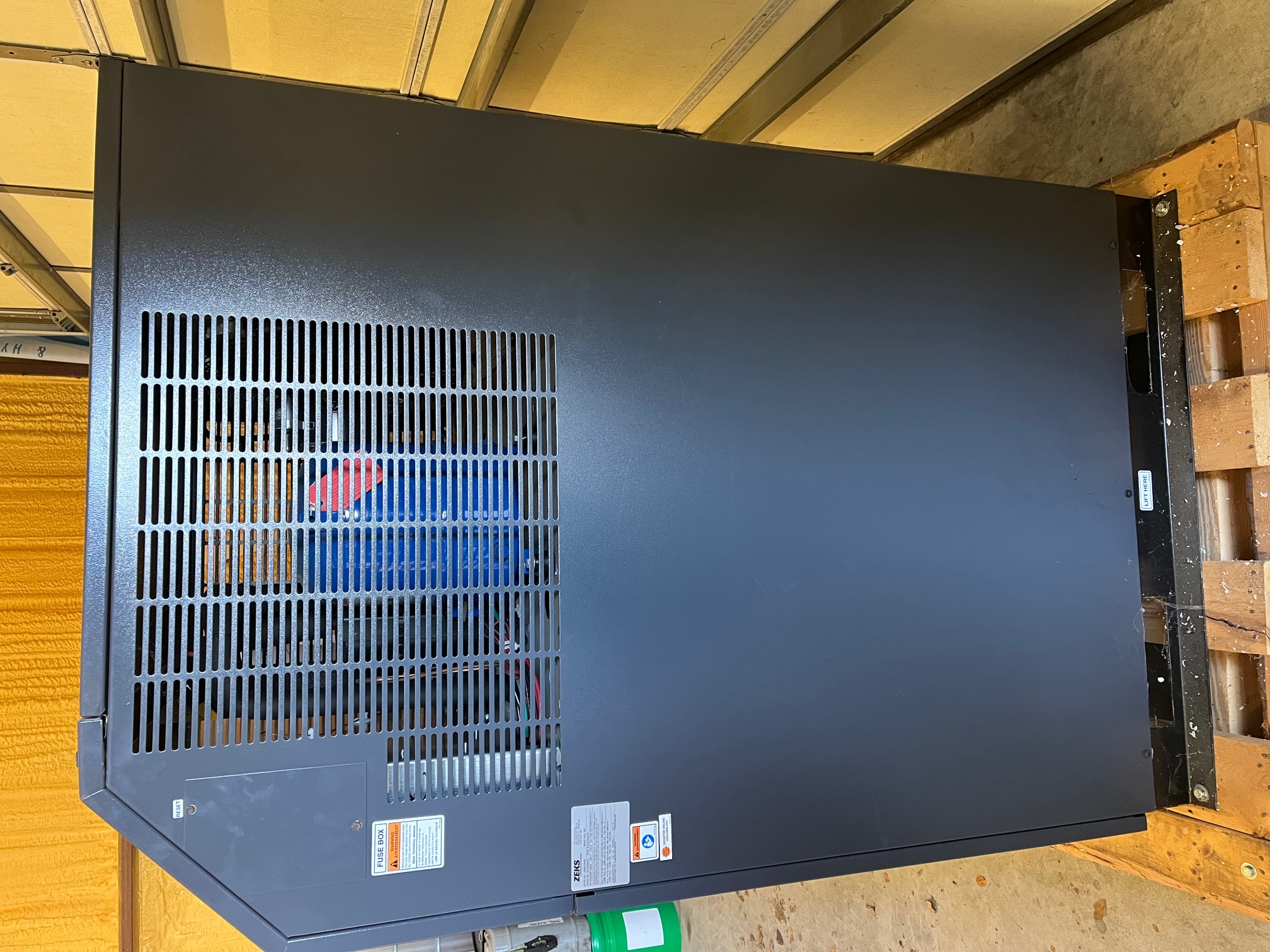 ZEKS 500NCEA400, 500 CFM Refrigerated Air Dryer, 460/3/60
