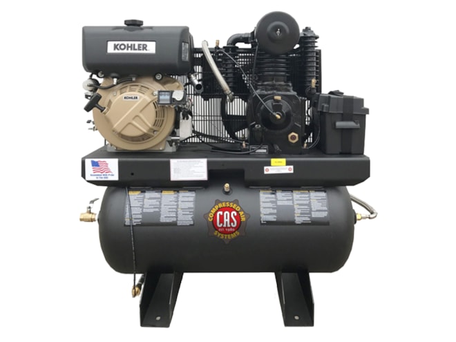 Compressed Air Systems Diesel Powered Industrial Piston Air Compressor