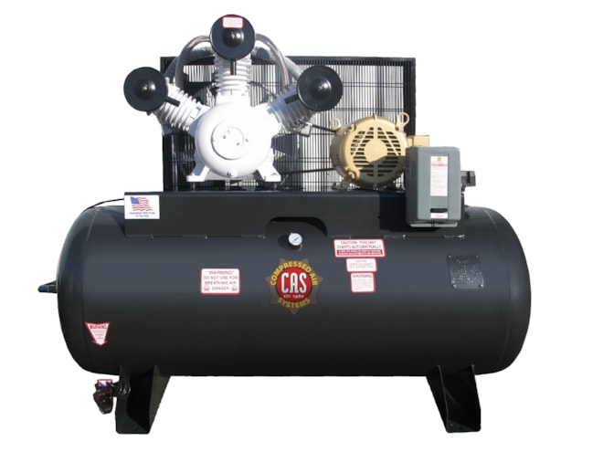 Compressed Air Systems Industrial Stationary Oilless Piston Air Compressor