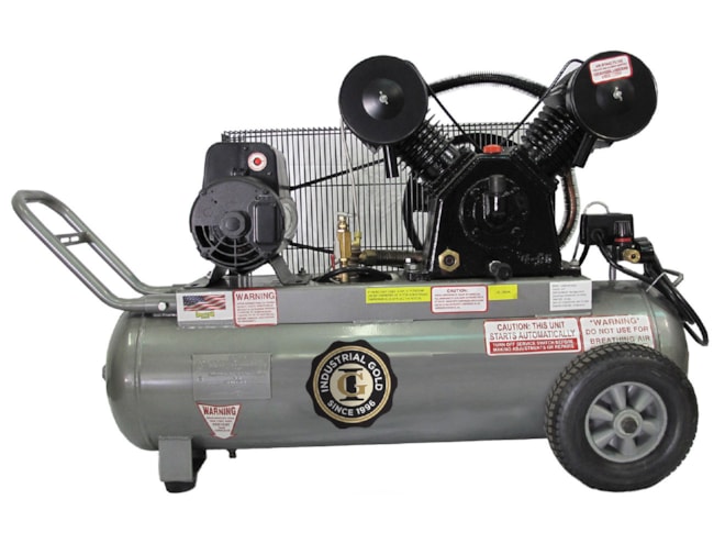 Industrial Gold Contractor Electric Series Piston Air Compressor