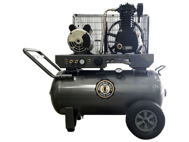 Industrial Gold Contractor Electric Series Piston Air Compressor