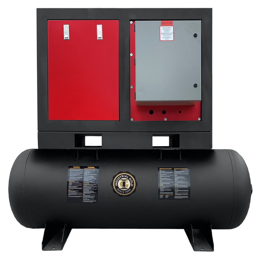 Industrial Gold RS Series Enclosed Rotary Screw Air Compressor