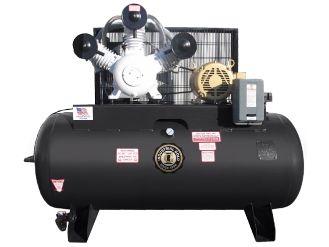 Industrial Gold Simplex Oilless Piston Air Compressor | Oilless Piston ...