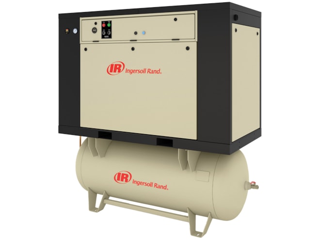 Ingersoll Rand 2475 Quiet Enclosed Two-Stage Piston Air Compressor ...