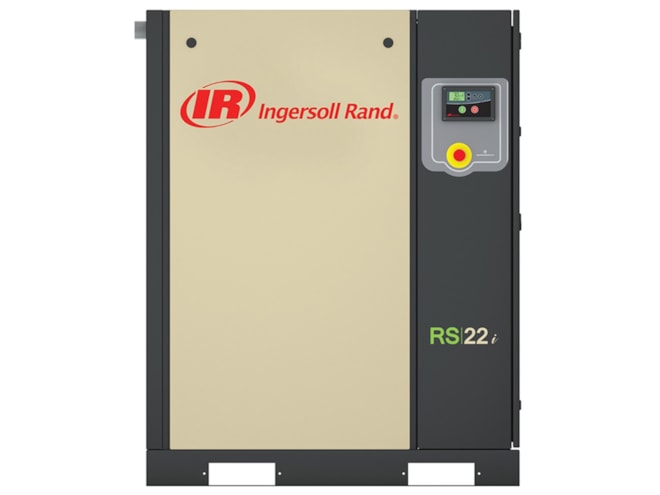 Ingersoll Rand 25 HP Rotary Screw Air Compressor, RS18i, 460/3/60