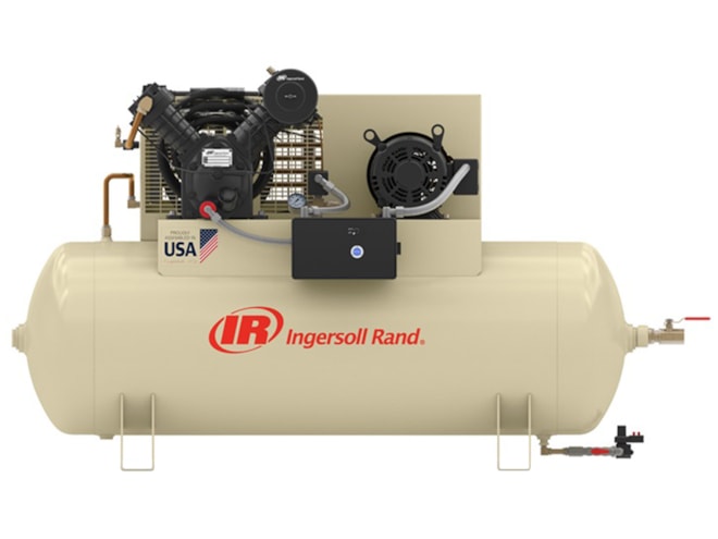 Ingersoll Rand 10 HP, 2545 Two-Stage Piston Air Compressor System