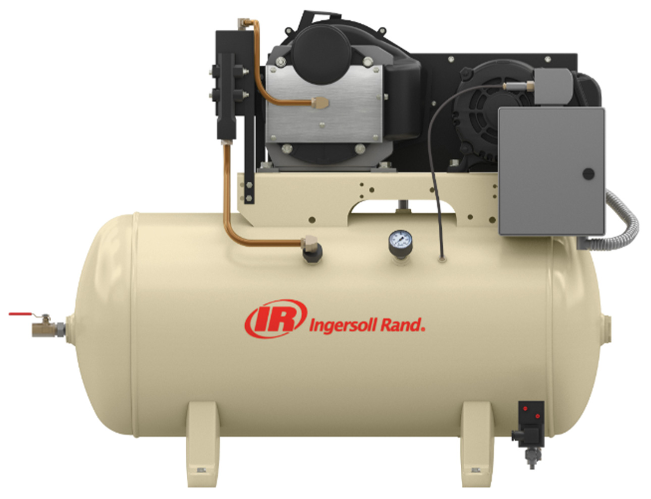 Ingersoll Rand W-Series Tank Mounted Oilless Scroll Air Compressor
