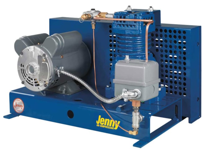 Jenny Single-Stage Base Mounted Electric Piston Air Compressor