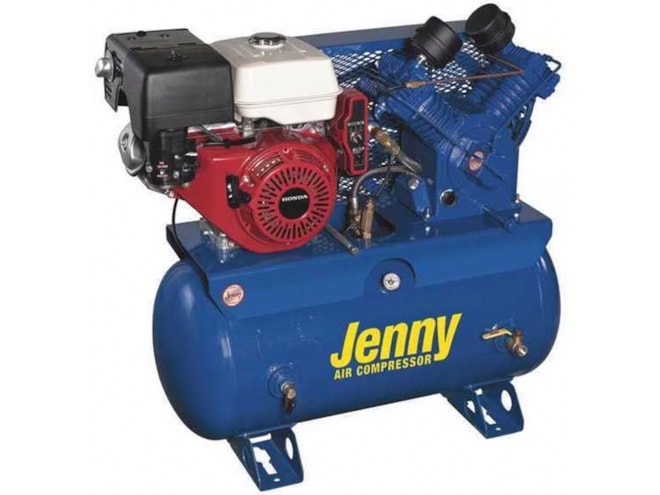 Jenny Single-Stage Service Vehicle Mounted Piston Air Compressor