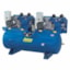 Jenny Single-Stage Stationary Piston Air Compressor - Horizontal Tank - Duplex