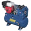 Jenny Two Stage Gasoline Driven Portable Air Compressor - tank mount