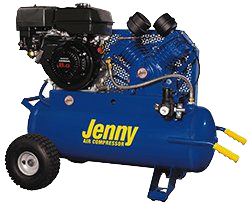 Jenny　2/4 Jenny Two Stage Gasoline Powered Portable Air Compressor