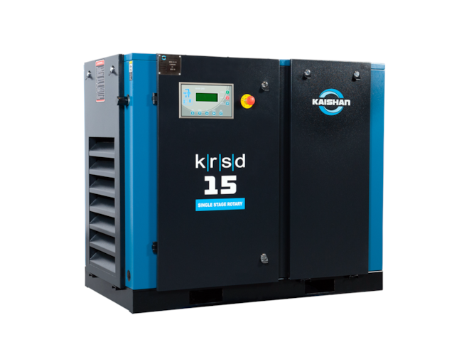 Kaishan KRSD-015A2V4S8U , 15HP Variable Speed Drive Rotary Screw Air Compressor