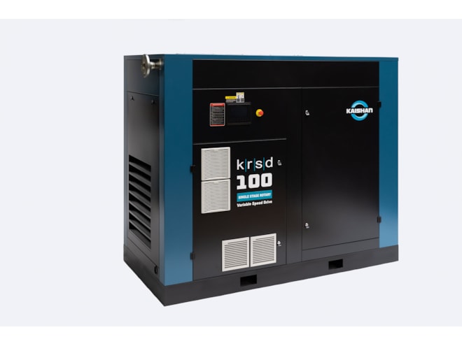 Kaishan USA KRSD-100A2V4S8U, 100 HP Rotary Screw Air Compressor, VSD