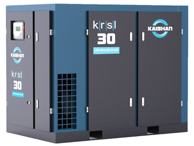 Kaishan USA KRSL Low Pressure 30 HP Rotary Screw Air Compressor