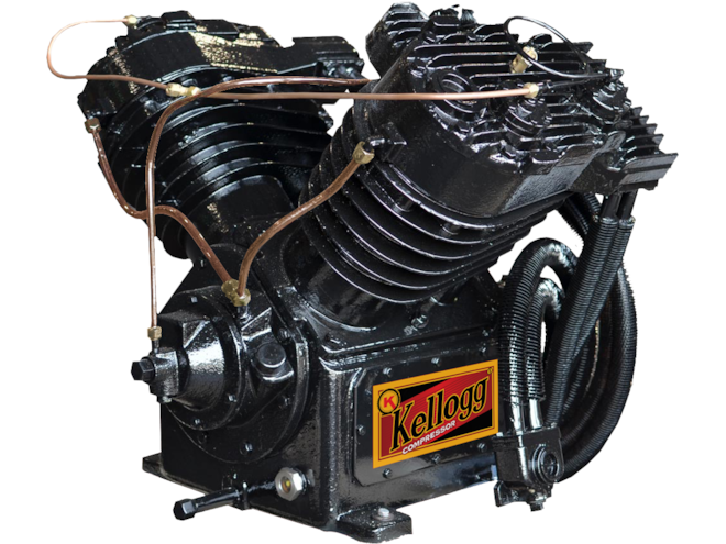 Kellogg-American K462 Compressor Pump with Flywheel
