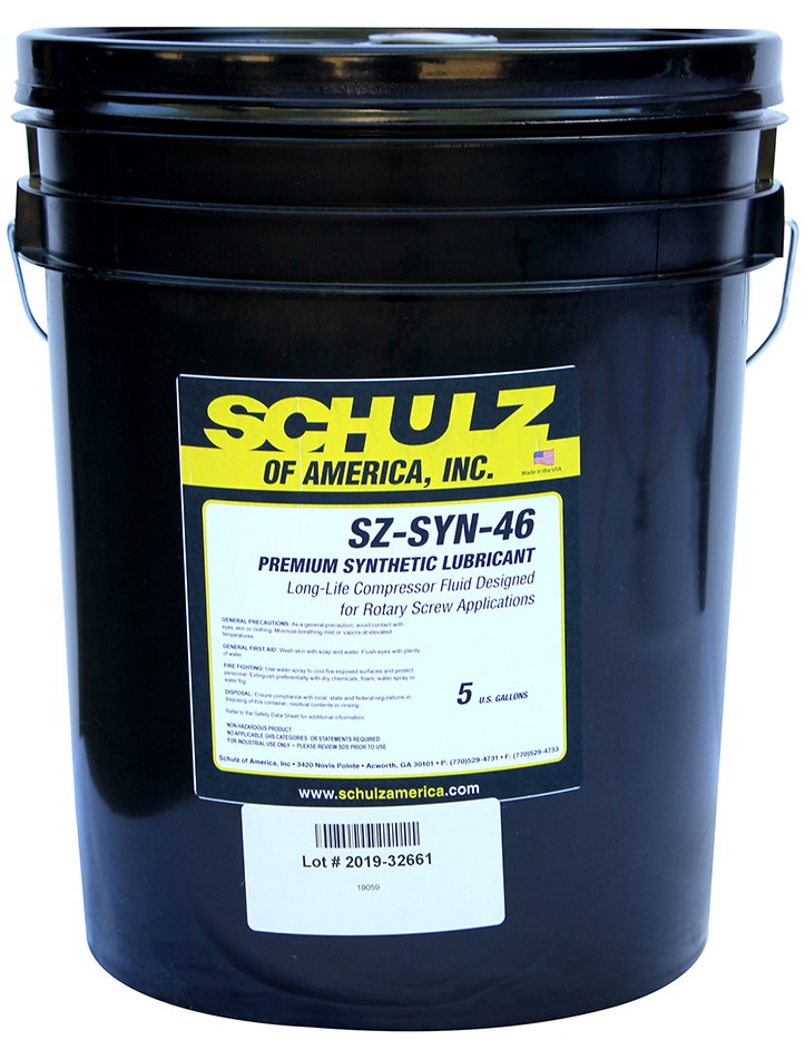 Schulz Compressors Synthetic Rotary Oil Lubricant