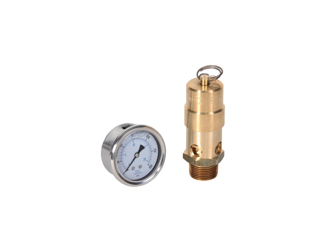 Midwest-Control Tank Kit - Safety Valve and LF CBM Gauge