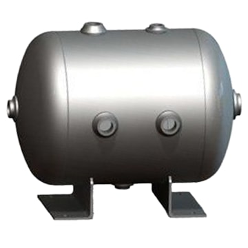 FLO Tanks 28-inch Aluminum Air Tank (FLO15228) With Mounting Hardware