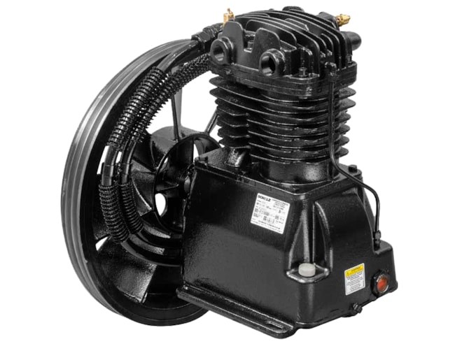 Schulz Compressors MSL Series Cast Iron Two-Stage Piston Pump