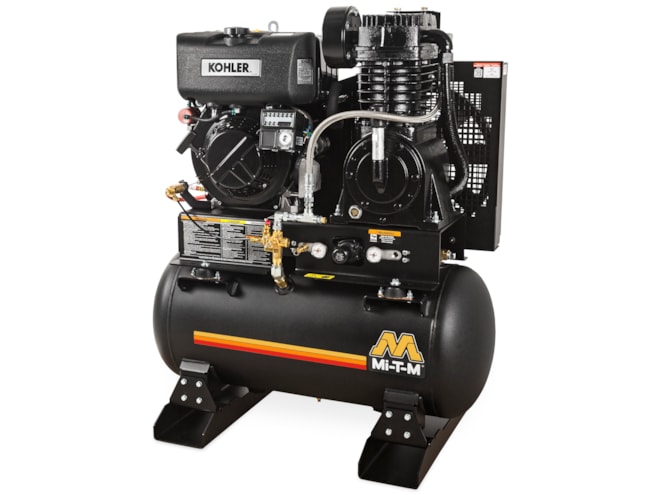 Mi-T-M 30 Gallon Industrial Two Stage Diesel Air Compressor