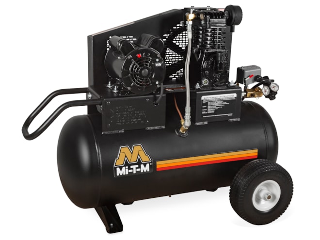 20mb Compressor Mi-T-M 20 Gal Industrial Single Stage Electric Air Compressor | Air ...