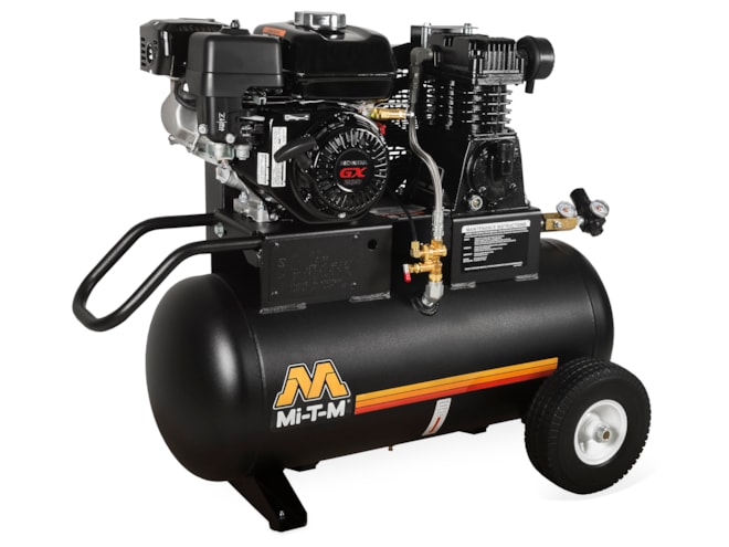 Mi-T-M 20 Gal Industrial Single Stage Gasoline Air Compressor