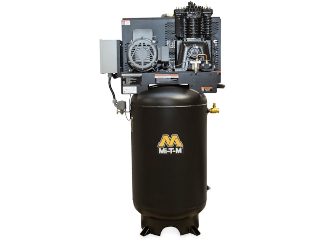 Mi-T-M, ACS-Series 5 & 7.5 HP Industrial Two-Stage Simplex Piston Air ...