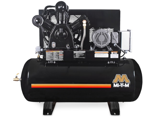 Mi-T-M, AES-Series 15 HP Industrial Two-Stage Simplex Piston Air Compressors