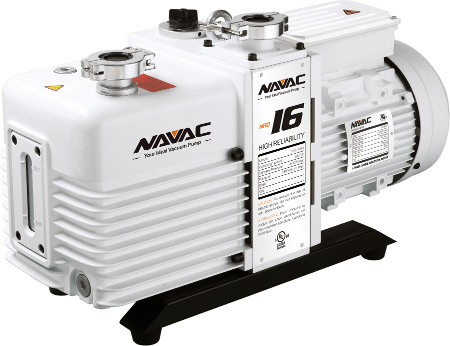 NAVAC NRD M Series Dual-Stage Oil-Sealed Corrosion Resistant Rotary Vane Vacuum Pump