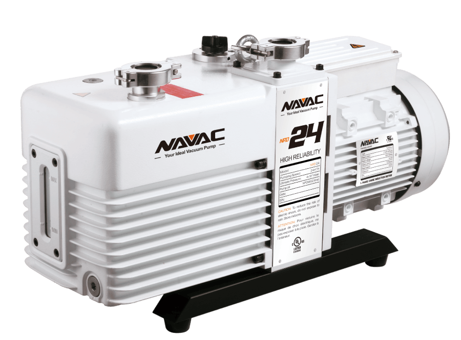 NAVAC NRD M Series Dual-Stage Oil-Sealed Corrosion Resistant Rotary Vane Vacuum Pump