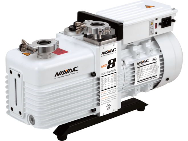 NAVAC NRD M Series Dual-Stage Oil-Sealed Corrosion Resistant Rotary Vane Vacuum Pump