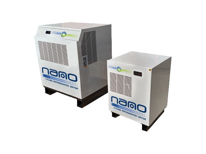 nano-purification solutions NXC 0200, 200 SCFM, 460V Refrigerated Air Dryer