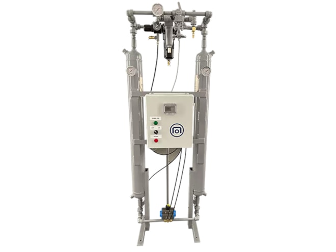nano-purification solutions D5 High Pressure Heatless Twin Tower Desiccant Air Dryer