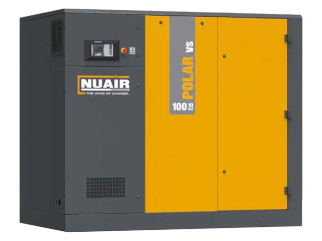 NUAIR Polar Variable Speed 30 HP Rotary Screw Air Compressor
