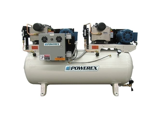 Powerex STD Duplex Oilless Scroll Tank Mounted System