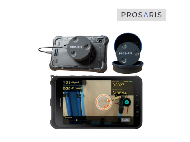 Prosaris OL1: Smart Ultrasonic Leak Locator - Includes 1st Yr Strategic Leak Management Subscription