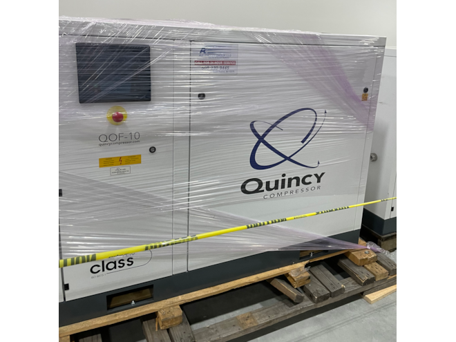 Quincy Compressor QOF-10, 10 HP Oilless Scroll Air Compressor