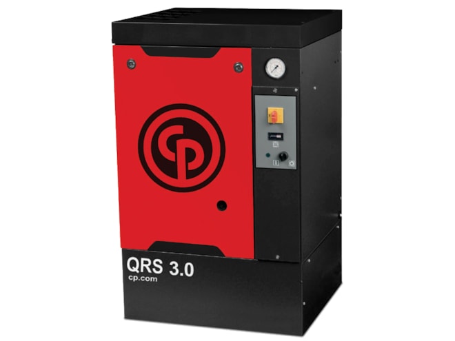 Chicago Pneumatic QRS 3 HP 230/1/60 Rotary Screw Air Compressor