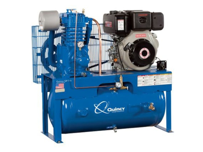 Quincy Compressor QP Series Diesel Driven Two Stage Piston Air Compressor