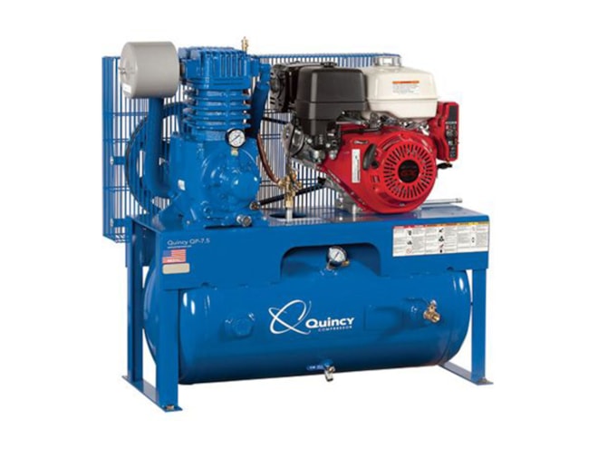 Quincy Compressor QT Series Gas Powered Two Stage Piston Air Compressor