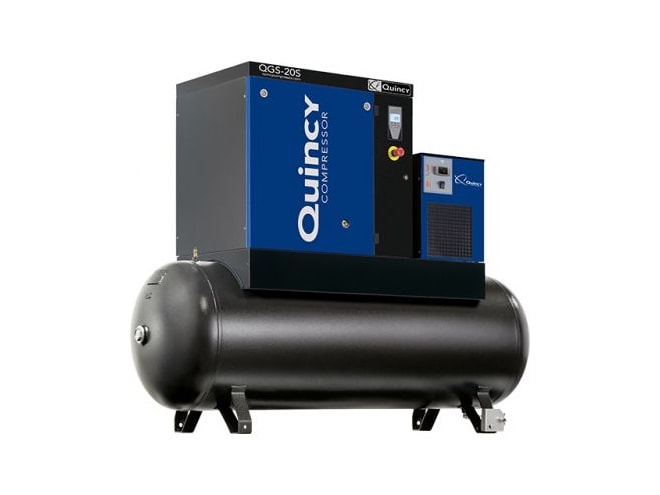 Quincy Compressor QGS 20s TMD-3, 20 HP Rotary Screw Air Compressor