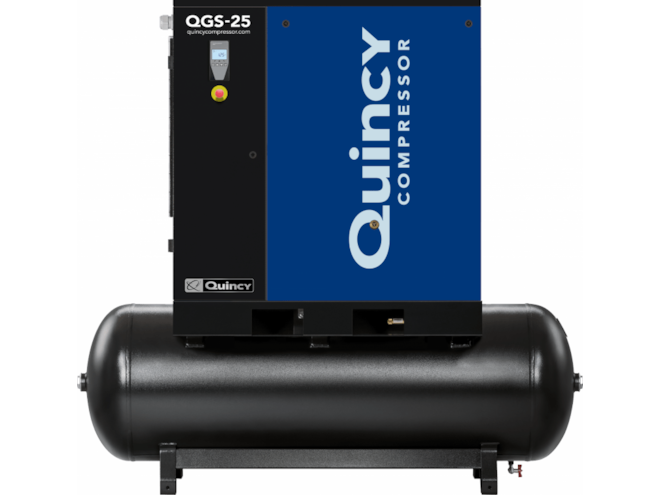 Quincy Compressor QGS 25 TM-3, 25 HP Rotary Screw Air Compressor