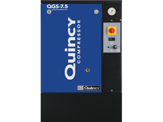 Quincy Compressor QGS 7.5 BM-3, 7.5 HP Rotary Screw Air Compressor
