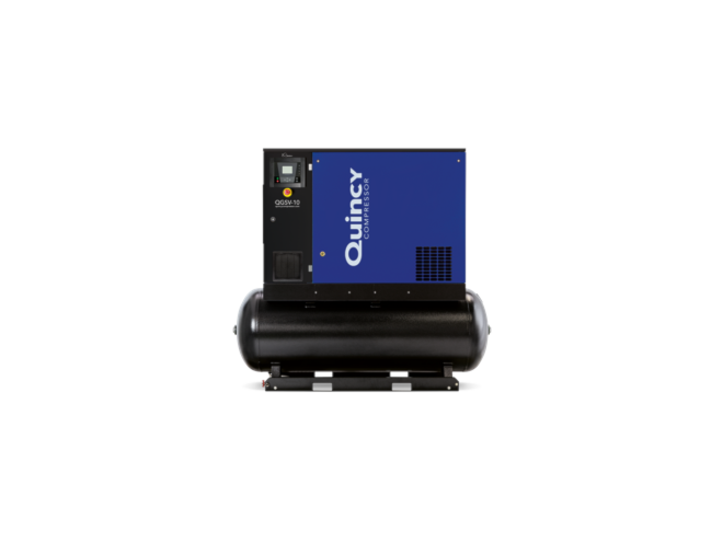 Quincy Compressor QGSV-10 TMD-230, 10 HP Rotary Screw Air Compressor