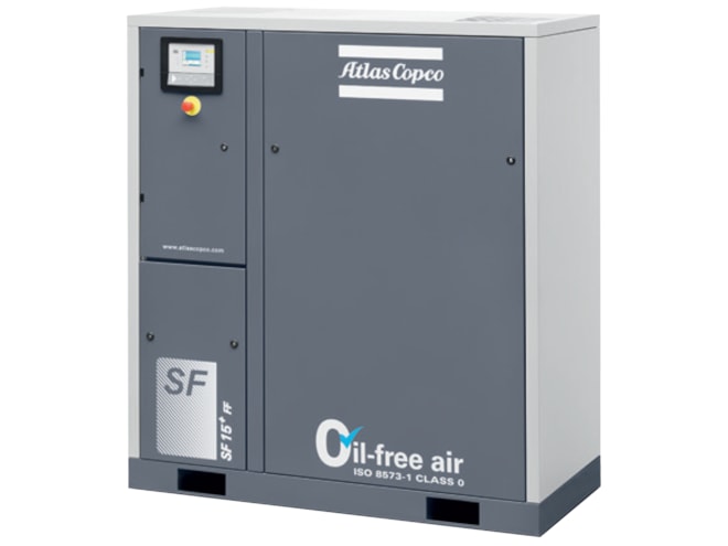 Atlas Copco SF8-22 Oilless Scroll Air Compressor