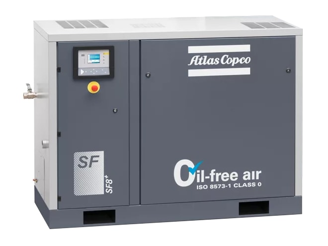 Atlas Copco SF8-22 Oilless Scroll Air Compressor